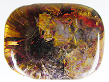 Pietersit A+ mit Lochung [ca.8x30x40 mm]