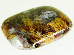 Pietersit A+ mit Lochung [ca.8x30x40 mm]