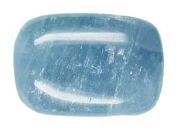 Coelestin A+ mit Lochung [ca.8x20x30 mm]