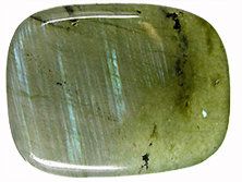 Labradorit A+ ohne Lochung [ca.8x30x40 mm]