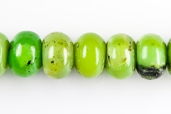 Chrysopras China Button 4x6 mm