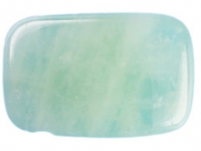 Aquamarin A+ mit Lochung [ca.8x20x30 mm]