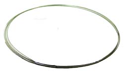 Halsreif mehrfädig silberfarbig