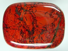 Jaspis Brekzie A+ ohne Lochung [ca.8x30x40 mm]