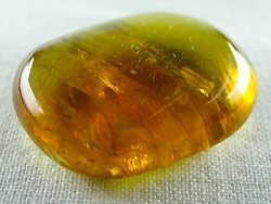 Calcit Honig ohne Lochung [ca.8x20x30 mm]