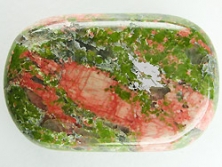 Epidot-Unakit A+ ohne Lochung [ca.8x20x30 mm]