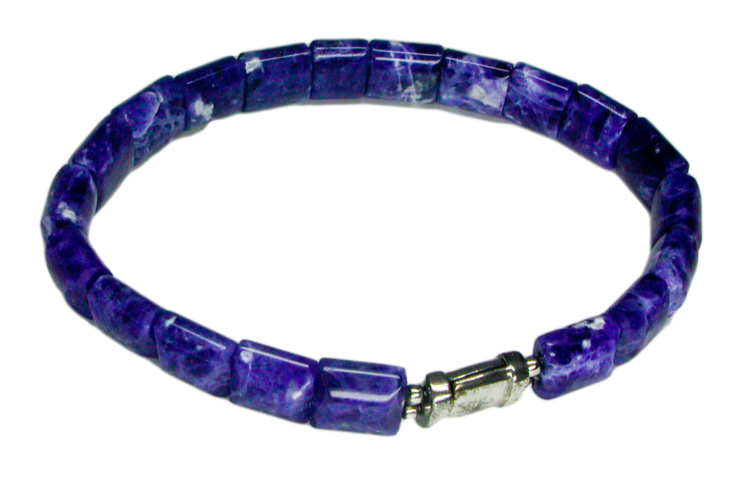 Armband Sodalith, Länge 18 cm