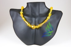 Collier mit Armband Natur-Bernstein
