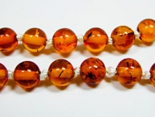 Babykettchen Naturbernstein Kugeln 5 mm