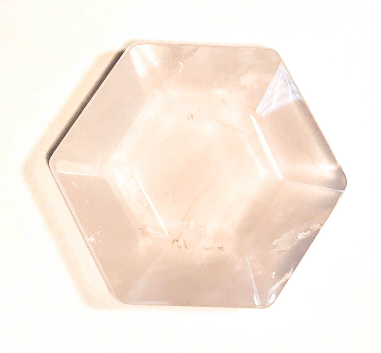 Feenstein Rosenquarz 10x30 mm
