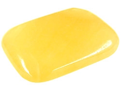 Calcit Orange A+ ohne Lochung [ca.8x30x40 mm]