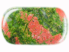 Epidot-Unakit A+ ohne Lochung [ca.8x20x30 mm]