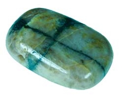 Chiastolith A+ mit Lochung [ca.8x20x30 mm]