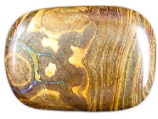 Boulderopal A+ mit Lochung [ca.8x20x30 mm]