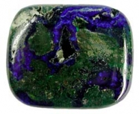 Azurit-Malachit natur A+ ohne Lochung [ca.8x25x30 mm]