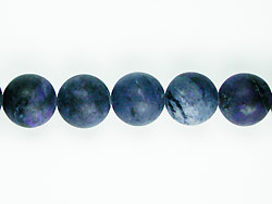 Dumortierit Kugeln matt Ø 12 mm