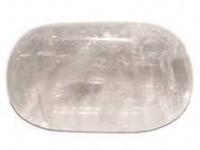 Calcit weiss A+ ohne Lochung [ca.8x20x30 mm]