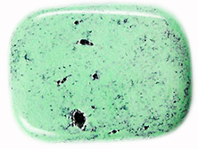 Variscit A+ mit Lochung [ca.8x30x40 mm]