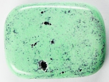 Variscit A+ mit Lochung [ca.8x30x40 mm]