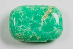 Chrysopras A+ mit Lochung  [ca.8x20x30 mm]