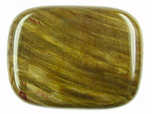 Versteinertes Holz A+ ohne Lochung [ca.8x30x40 mm]