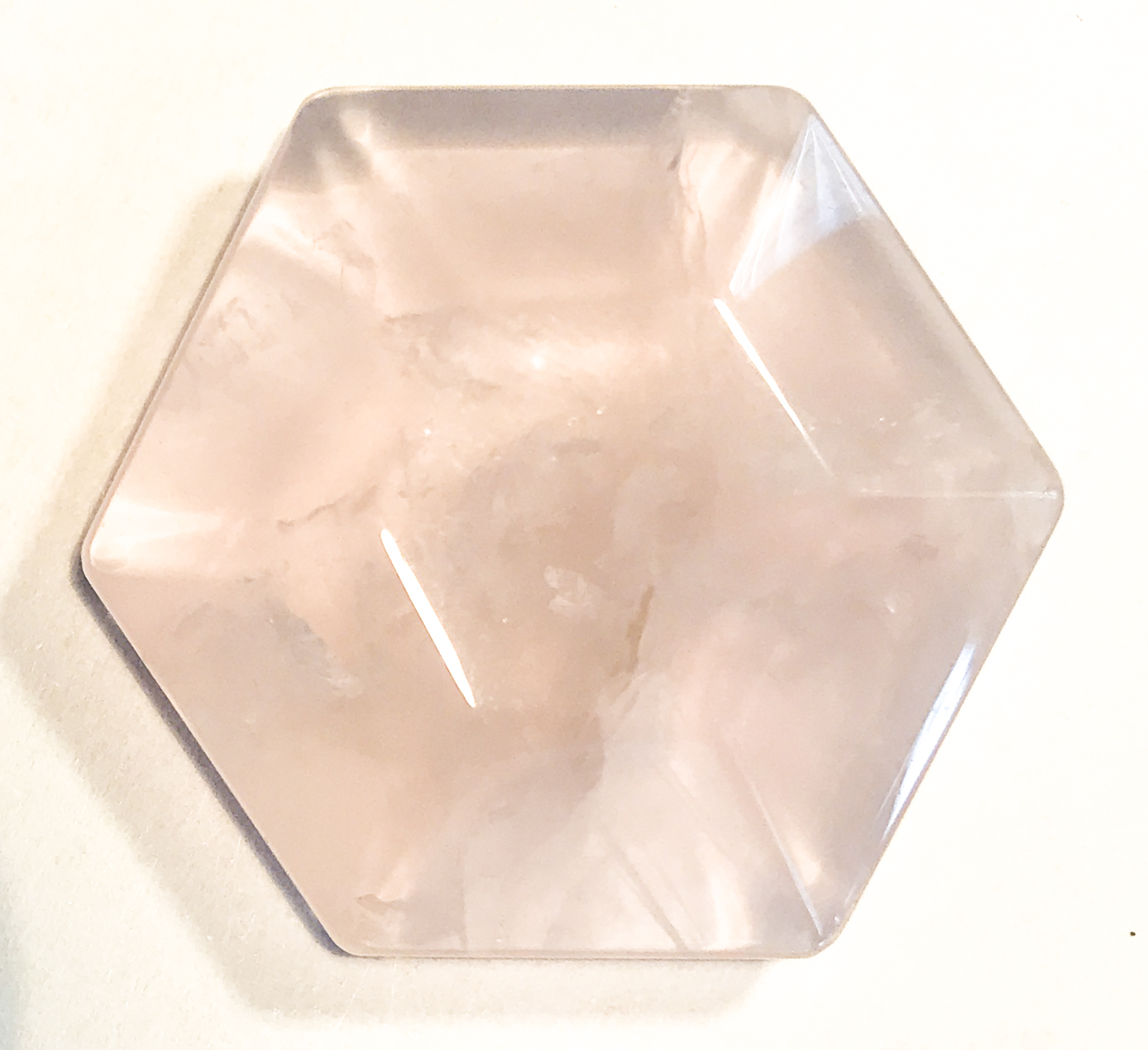 Feenstein Rosenquarz 10x30 mm