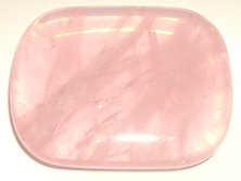 Rosenquarz A+ ohne Lochung [ca.8x30x40 mm]