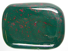 Heliotrop A+ ohne Lochung [ca.8x30x40 mm]