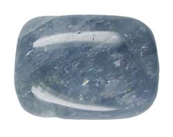 Coelestin A+ mit Lochung [ca.8x20x30 mm]