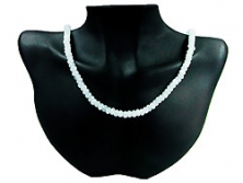 Aquamarin AA Button facettiert