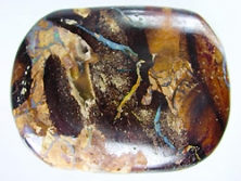 Boulderopal ohne Lochung [ca.8x30x40 mm]