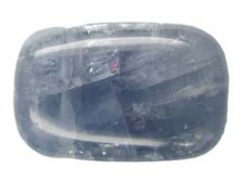 Coelestin A+ mit Lochung [ca.8x20x30 mm]