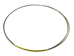 Halsreif mehrfädig schwarz