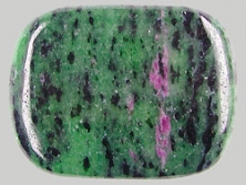 Zoisit-Rubin A+ ohne Lochung [ca.8x30x40 mm]